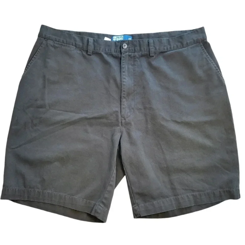 Polo Ralph Lauren Men's Flat Front 100% Cotton Prospect Chinos Shorts Size 42